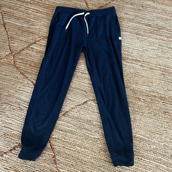 Vuori Womens Performance Joggers Heather Navy Small S Athleisure Dreamknit - Picture 7 of 7